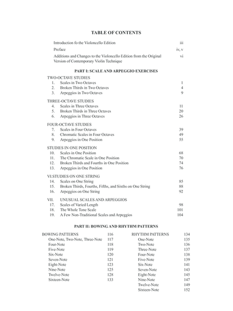 The Galamian Scale System for Violoncello (Volume 1)