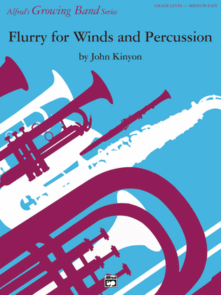 Book cover for Flurry for Winds and Percussion