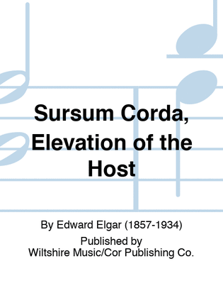 Book cover for Sursum Corda, Elevation of the Host