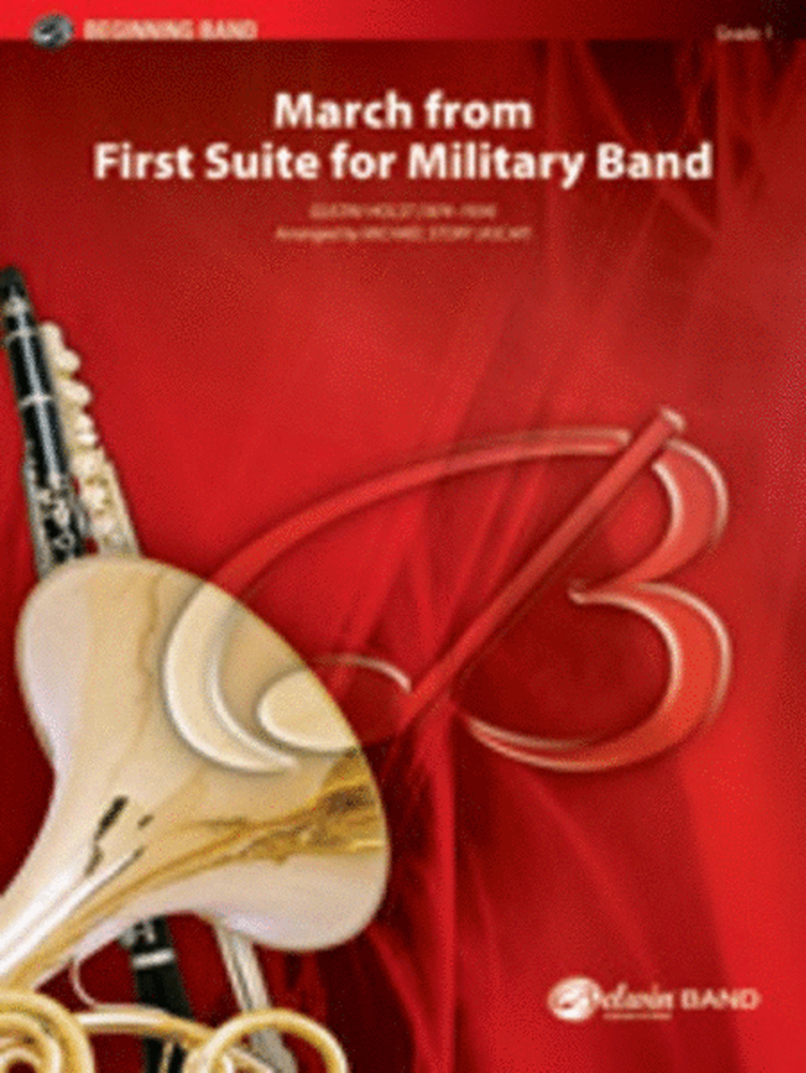 March From First Suite For Military Band Cb1 Sc/