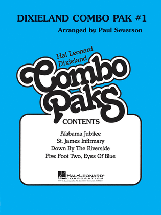Book cover for Dixieland Combo Pak 1