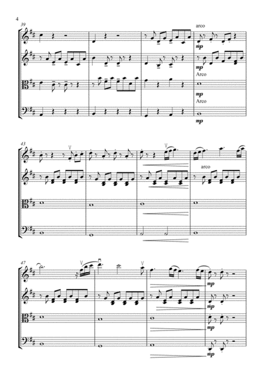 Concerning Hobbits - Howard Shore - Strings Quartet (Full Score and Parts)