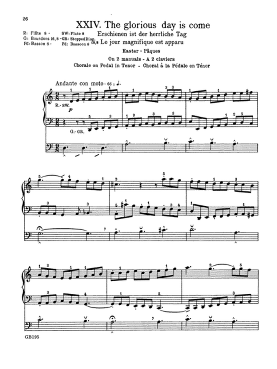 Seventy-Nine Chorales for the Organ, Opus 28