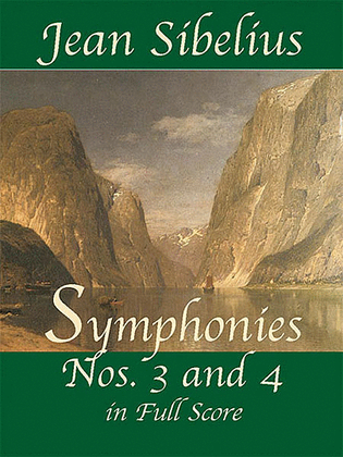 Book cover for Symphonies Nos. 3 and 4 in Full Score
