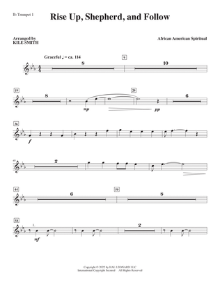 Rise Up, Shepherd, And Follow (arr. Kile Smith) - Bb Trumpet 1