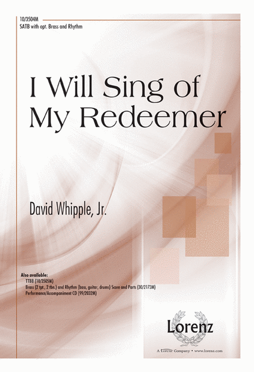 I Will Sing of My Redeemer image number null