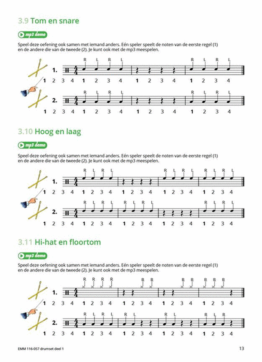 Samen Leren Samenspelen 1 Drumset