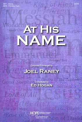 Book cover for At His Name