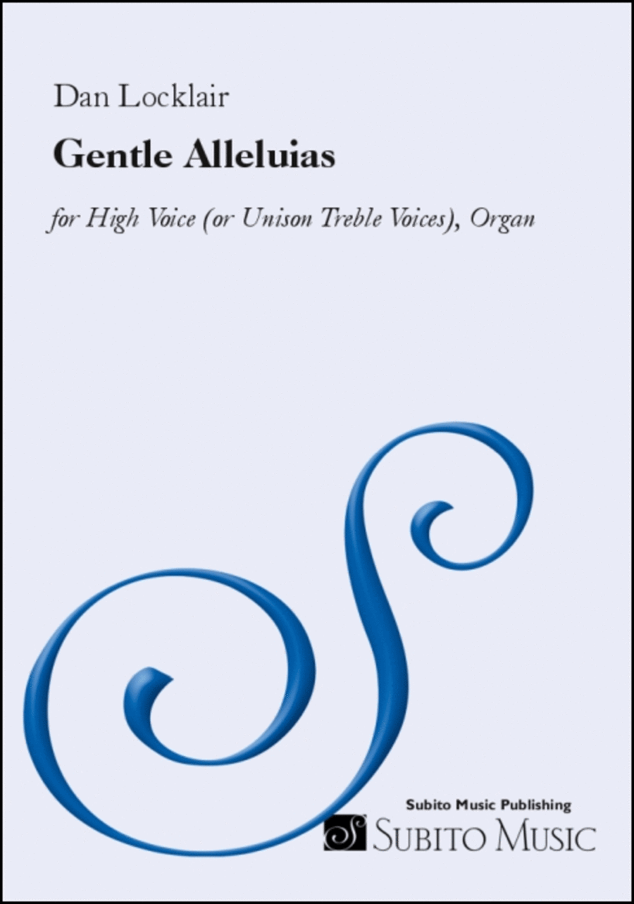 Gentle Alleluias sacred song