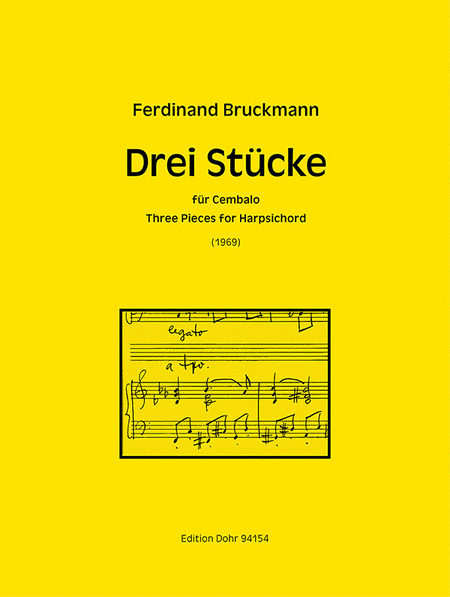 Drei Stücke für Cembalo (1969)