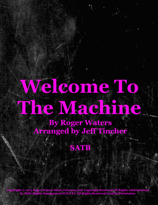 Book cover for Welcome To The Machine