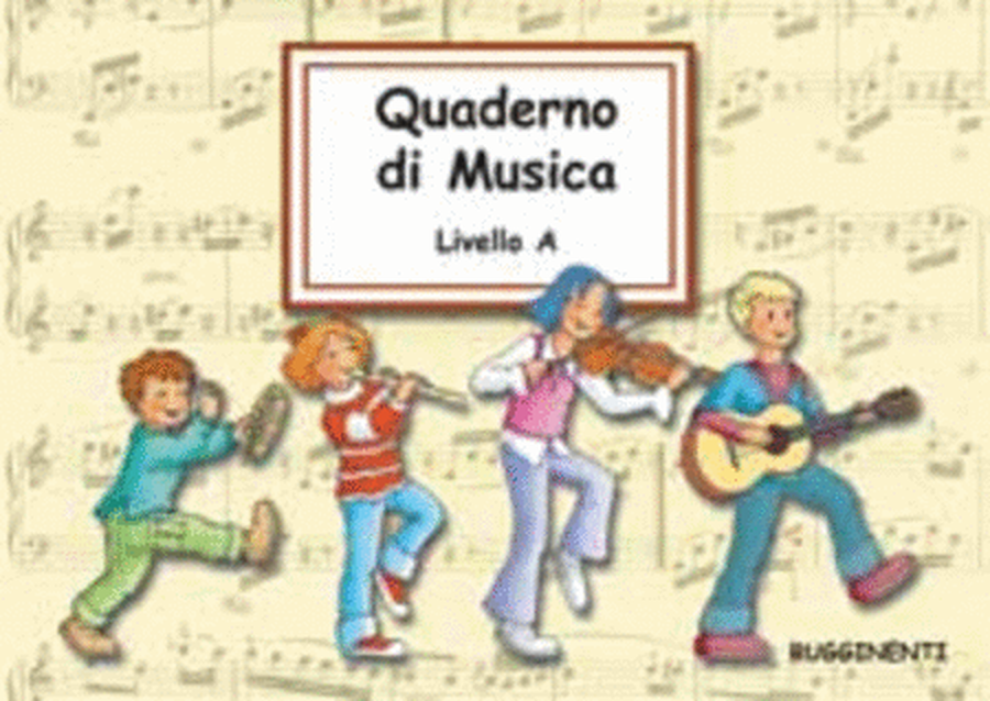 Quaderno Di Musica Livello A