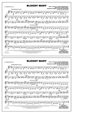 Book cover for Bloody Mary (arr. Paul Murtha) - Eb Baritone Sax
