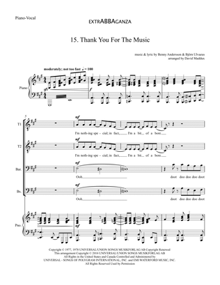 Book cover for Thank You For The Music