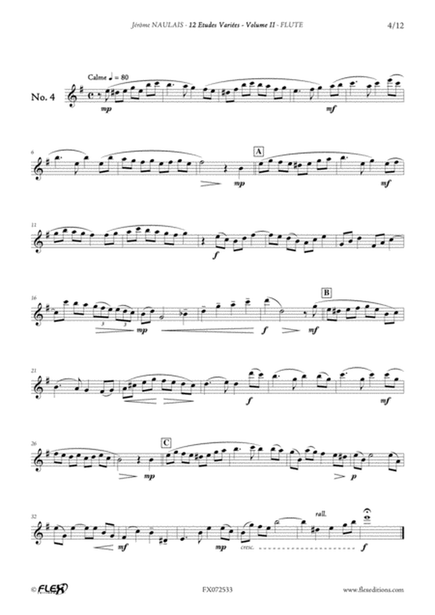 12 Etudes Variees - Volume II image number null