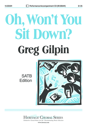 Book cover for Oh, Won't You Sit Down?