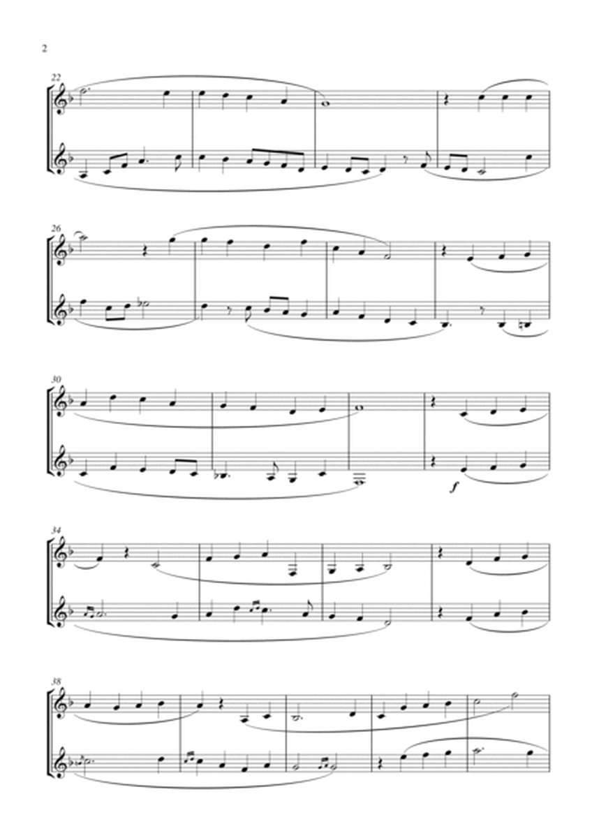 Danny Boy (Londonderry Air) (for Eb-Clarinet duet, suitable for grades 2-5) image number null