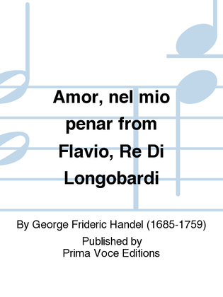 Book cover for Amor, nel mio penar from Flavio, Re Di Longobardi