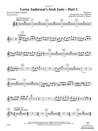 Leroy Anderson's Irish Suite, Part 1 (Themes from): Mallets
