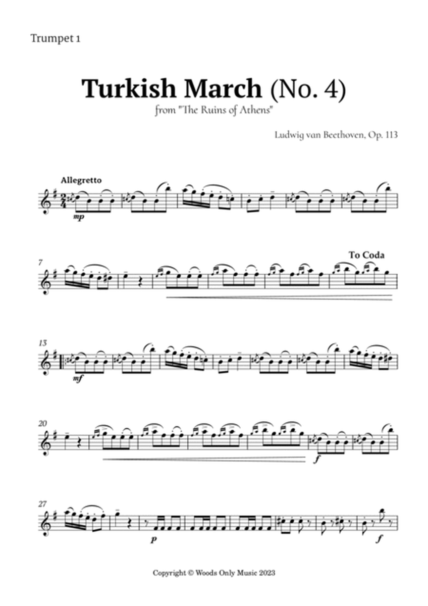 Turkish March by Beethoven for Brass Quintet image number null