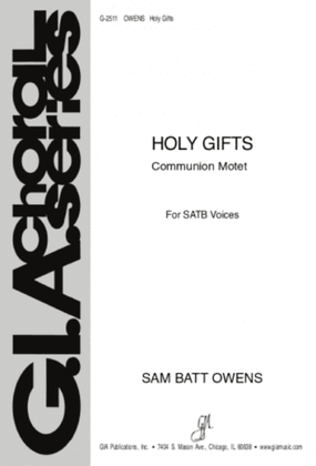Book cover for Holy Gifts