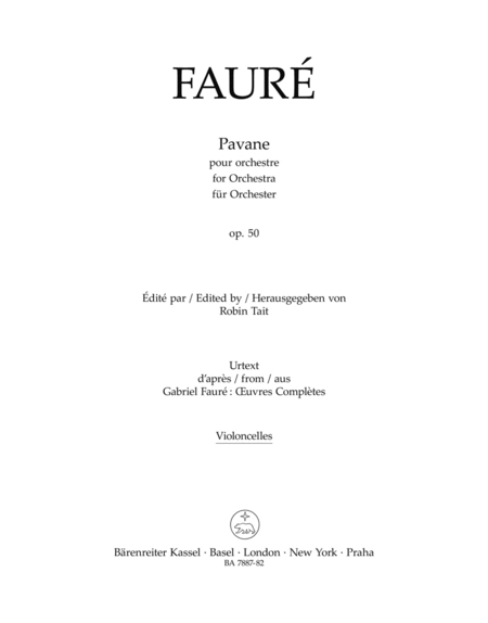 Pavane fur Orchester op. 50