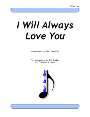 Book cover for I Will Always Love You