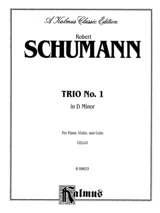 Book cover for Schumann: Trio No. 1 in D Minor, Op. 53