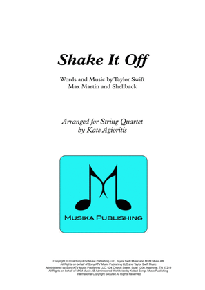 Book cover for Shake It Off