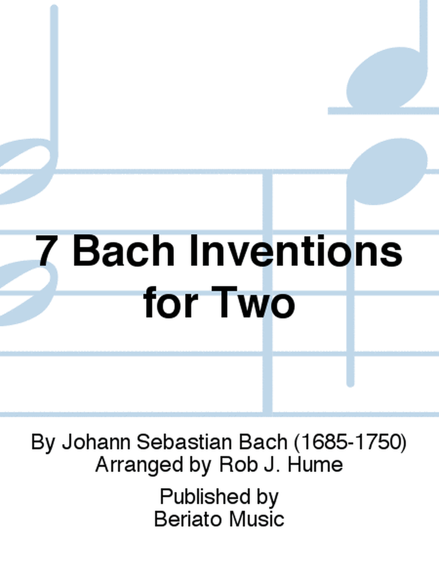 7 Bach Inventions for Two