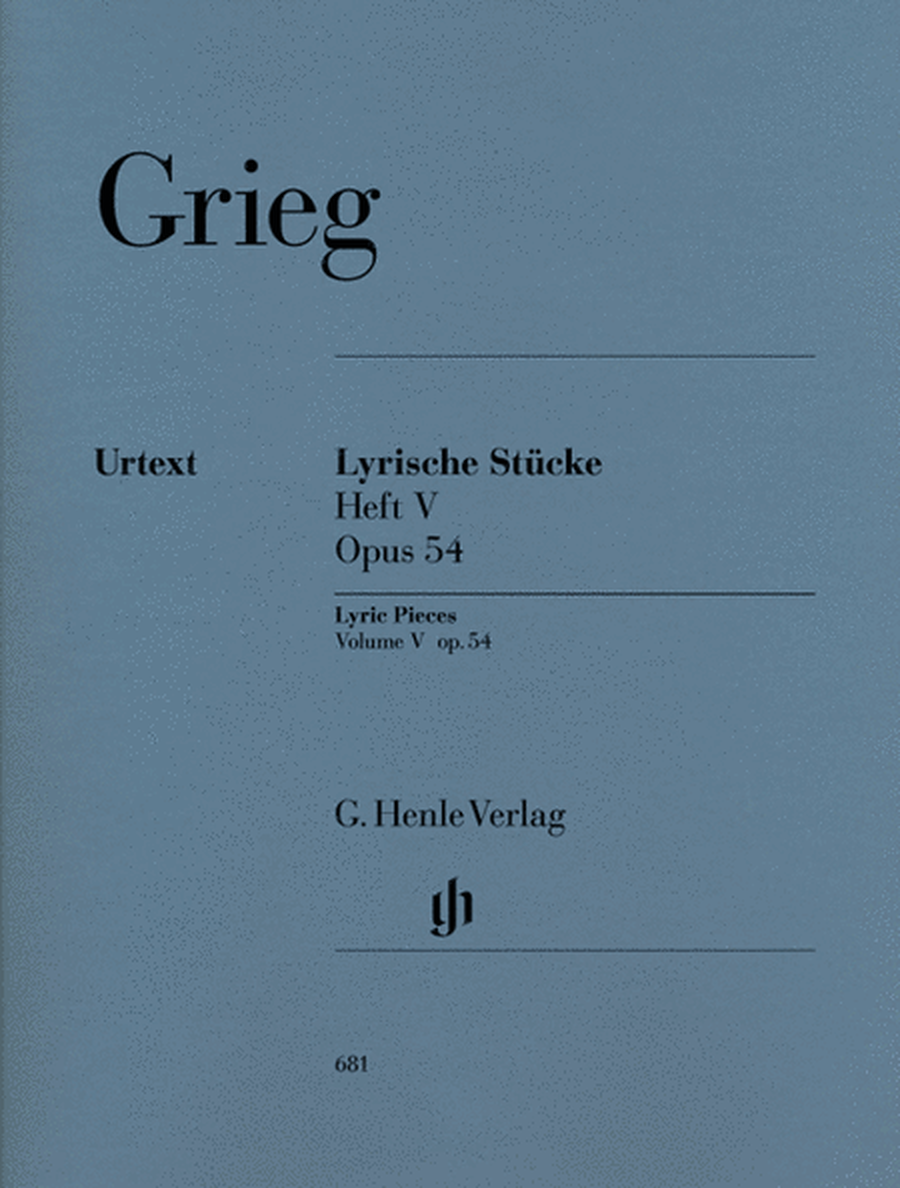 Lyric Pieces, Volume V Op. 54