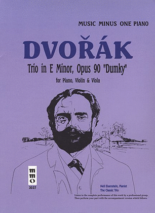 Book cover for Dvorak - Piano Trio in A Major, Op. 90 "Dumky"