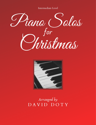 Book cover for Piano Solos for Christmas (Intermediate Level)