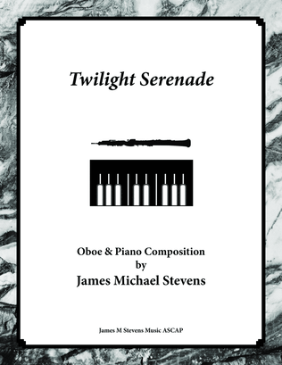 Book cover for Twilight Serenade - Oboe & Piano