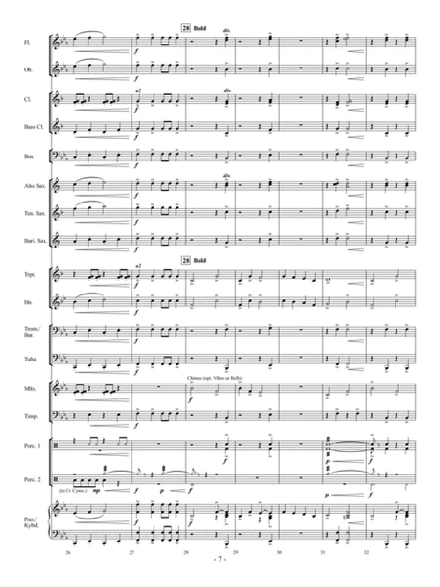 Escape From Krypton by Robert W. Smith Concert Band - Sheet Music