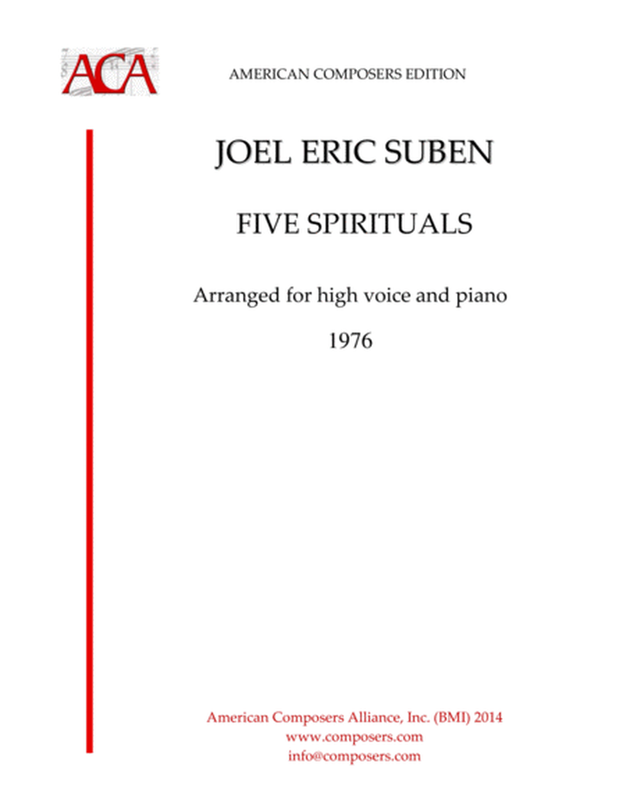 [Suben] Five Spirituals