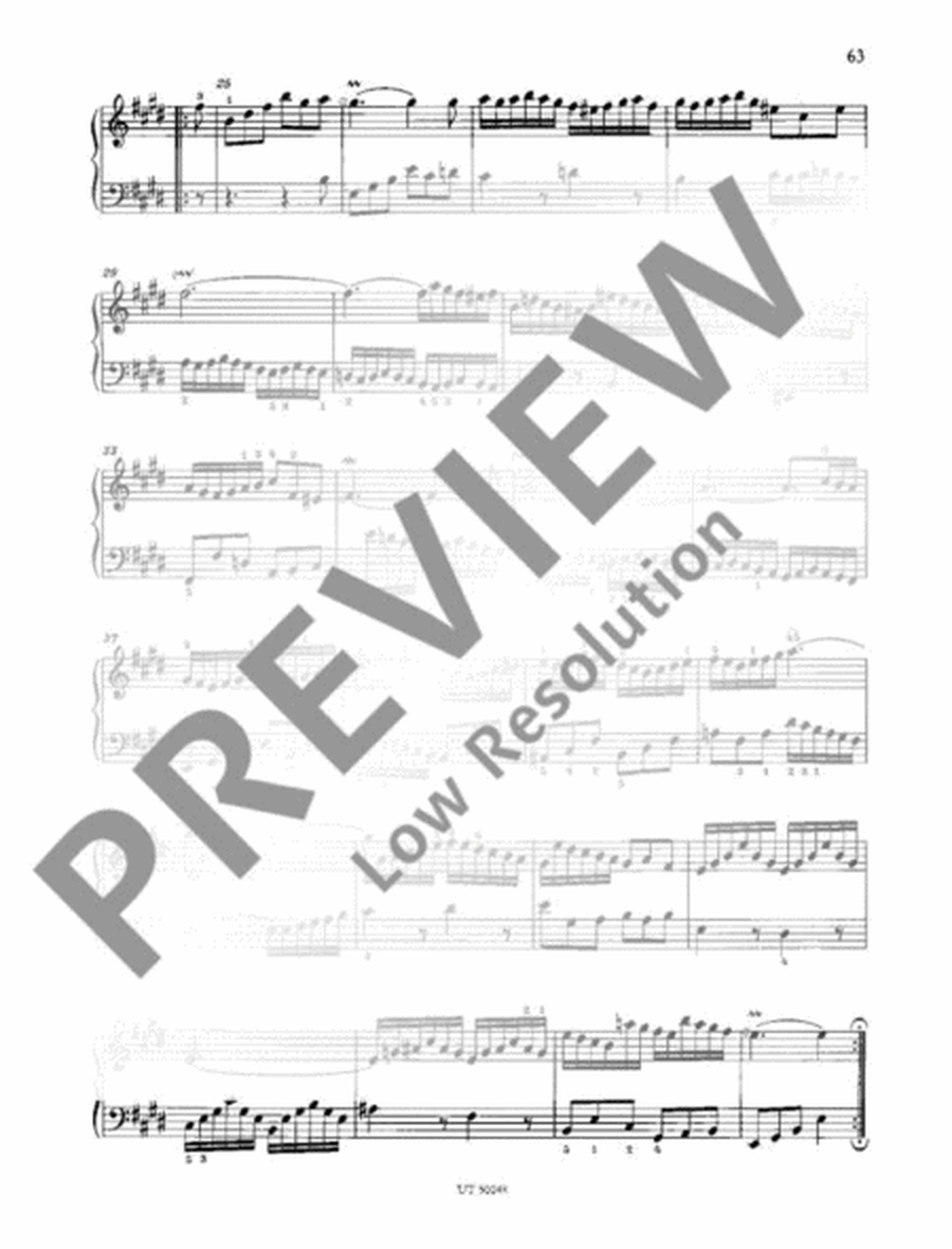 French Suite E major