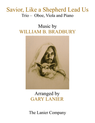 Book cover for SAVIOR, LIKE A SHEPHERD LEAD US (Trio – Oboe, Viola & Piano with Parts)