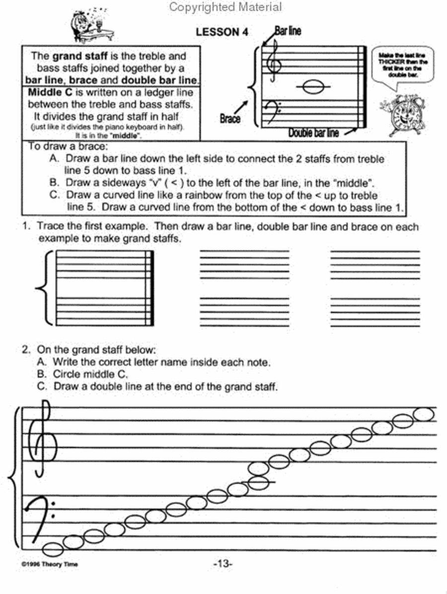 Theory Time Grade 3 Workbook