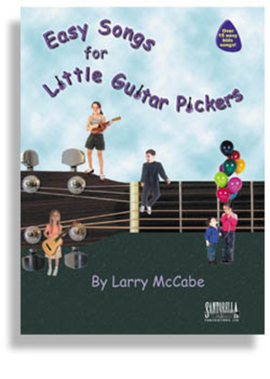Book cover for Easy Songs for Little Guitar Pickers with CD