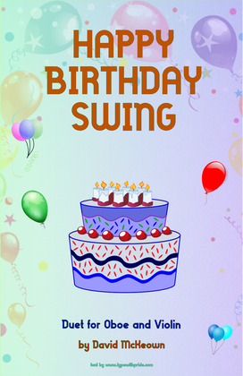 Happy Birthday Swing, for Oboe and Violin Duet