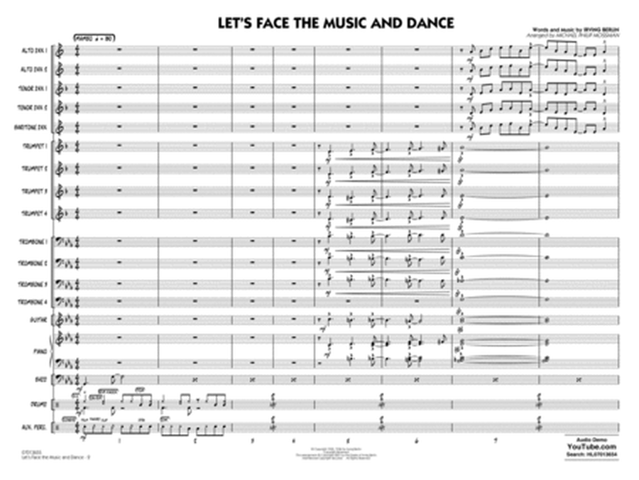 Let's Face the Music and Dance (arr. Michael Philip Mossman) - Conductor Score (Full Score)