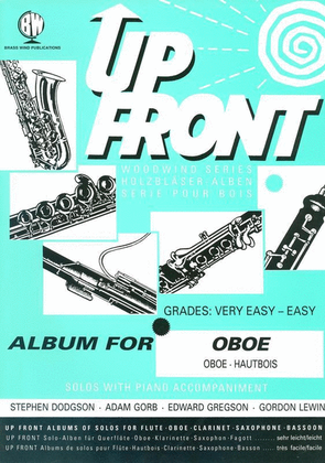 Book cover for Up Front Album For Oboe