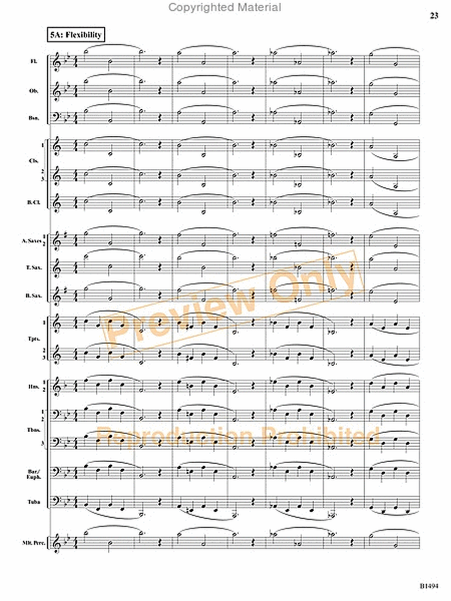 Warm-Up Fundamentals for Concert Band