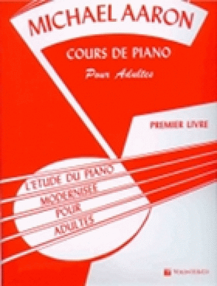 Book cover for Cours de Piano pour Adultes Vol. 1