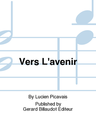 Book cover for Vers L'Avenir