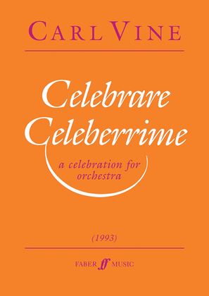 Book cover for Celebrare Celeberrime