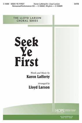 Book cover for Seek Ye First