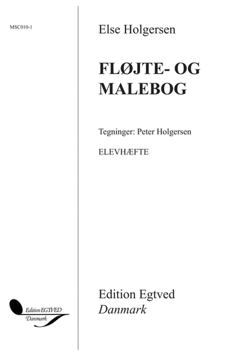 Flojte-& Malebogen