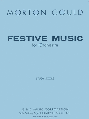 Book cover for Festive Music